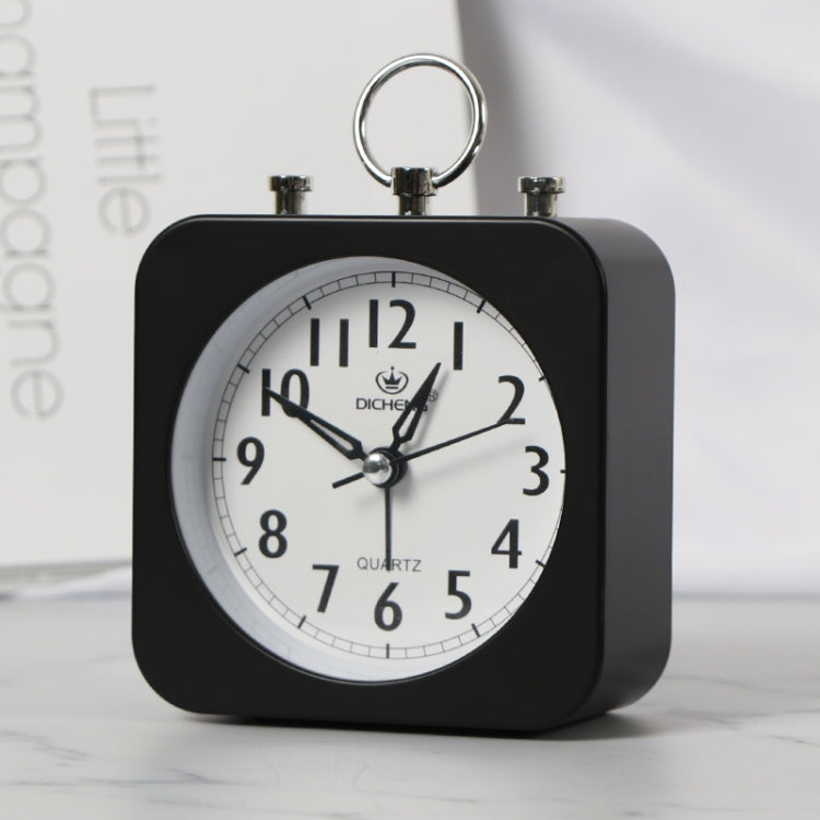 Lazy Silent Small Alarm Clock Office Home Desktop Clock