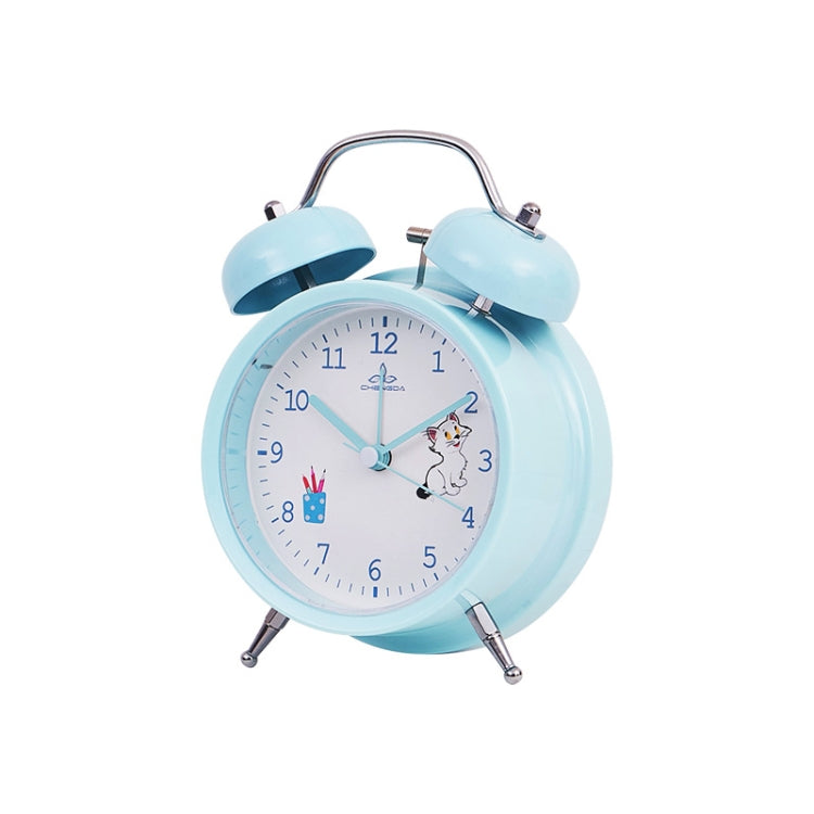 Student Cute Style Bell Alarm Clock Bedside Mute Clock With Light Specification：
