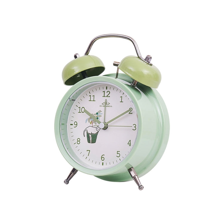 Student Cute Style Bell Alarm Clock Bedside Mute Clock With Light Specification：