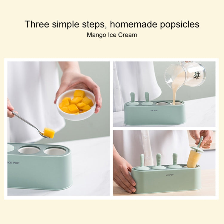 Summer Homemade Ice Cream Popsicle Mold Refrigerator Quick Freezer Popsicle Making Box