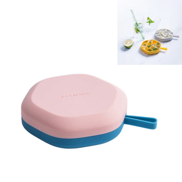 DIY Creative Hexagonal Ice Cube Mold Storage Box DIY Homemade Ice Tray