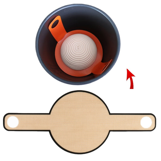 Oven Accessories Bread Dough Transfer Baking Mat Long Handle Extraction Mat