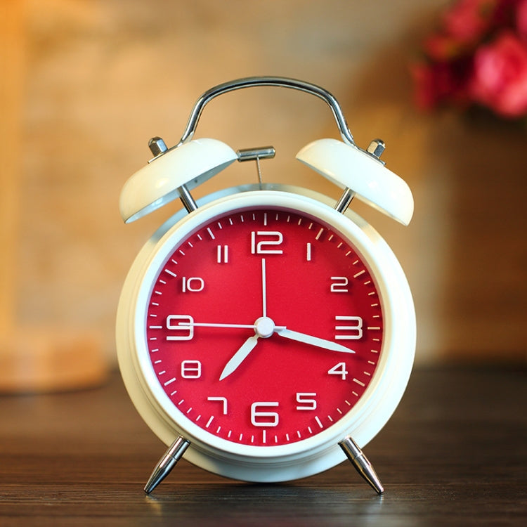 4 Inch Bedroom Bedside Stereo Digital Silent Alarm Clock With Light