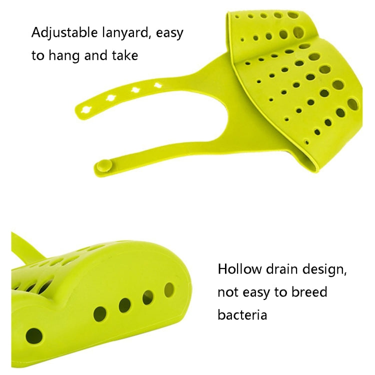 TM15008 Adjustable Snap-On Sink Storage Hanging Basket Kitchen Drain Hanging Bag