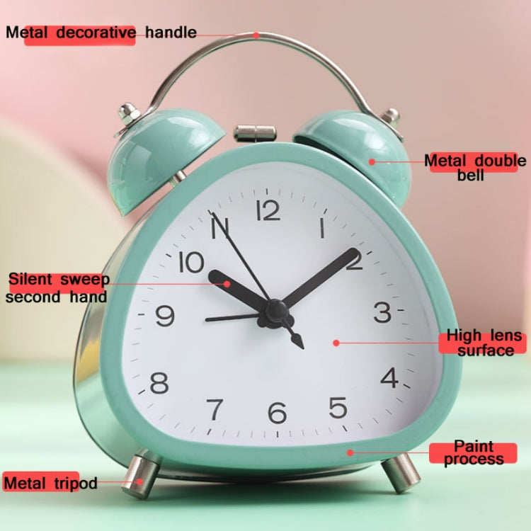Student Metal Retro Digital Alarm Clock With Light