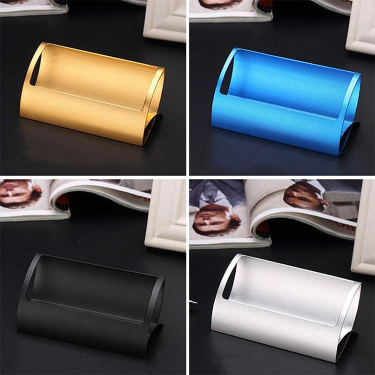 Creative Metal Card Holders Note Holders for Office Display Desk Business Card Holders Desk Accessories Stand Clip