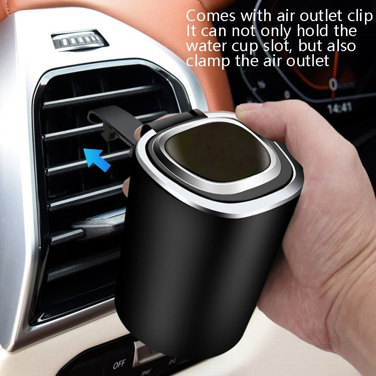 2 PCS  Car Ashtray With Cover Hanging Invisible With LED Light Car Ashtray