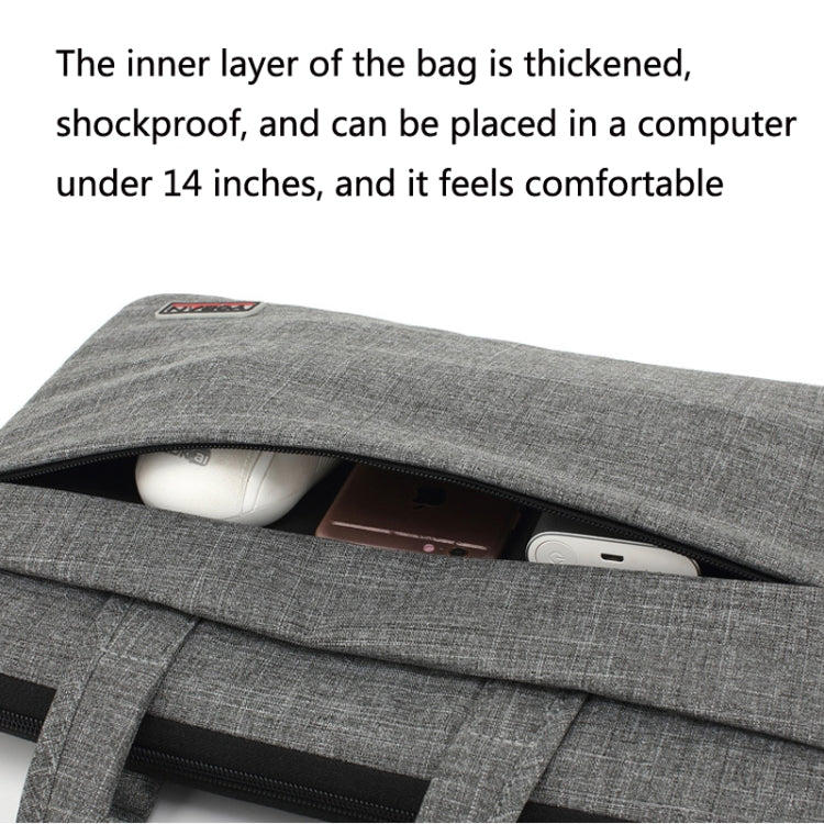 YOBAN Y-923-1 Casual Laptop Bag Waterproof Tablet Business Bag