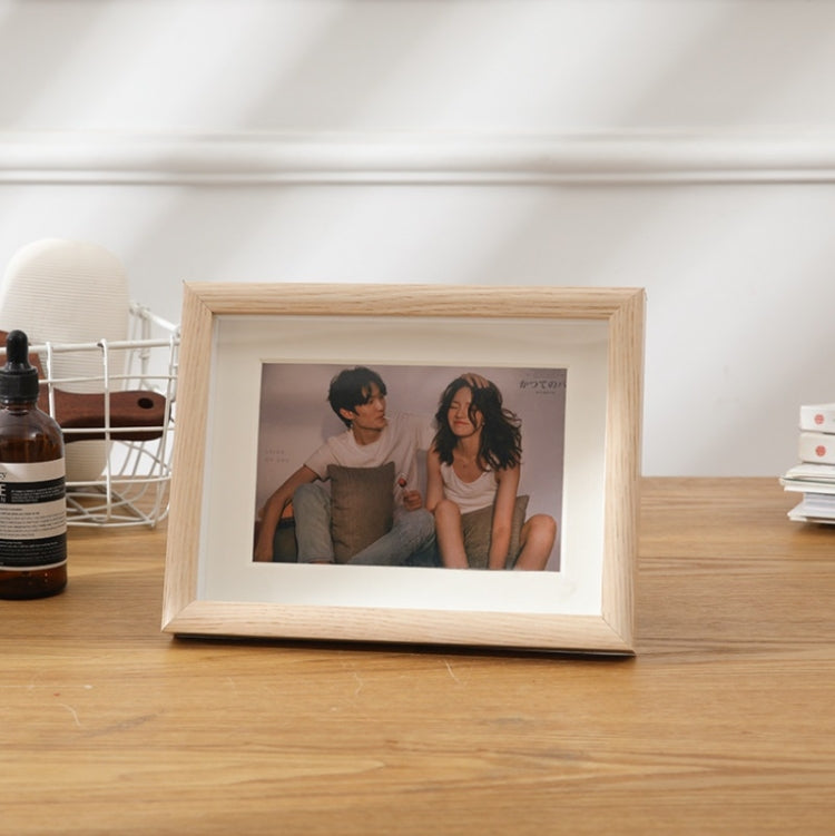 Wooden Wall-Mounted Pendulum Dual-Purpose Combination Photo Frame Style：
