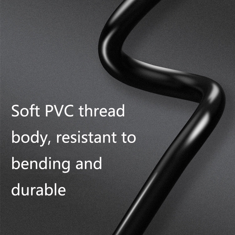 Jasoz USB Male to Female Oxygen-Free Copper Core Extension Data Cable, Colour: Black 0.5m