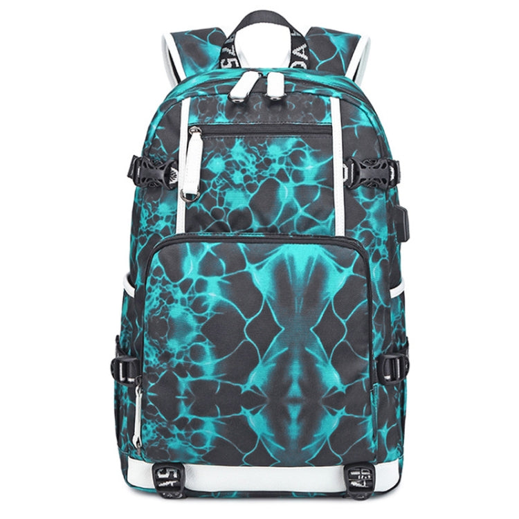 6101-5 Printed Backpack Large Capacity Computer Backpack Waterproof Student School Bag