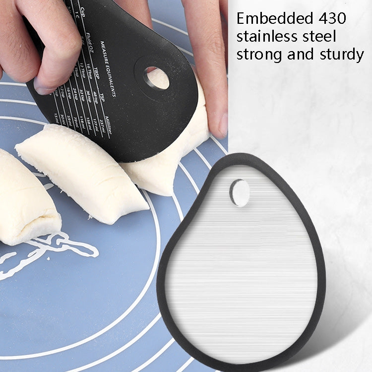 Silicone Scraper Cream Steward Scraper Butter Cut Knife Wiper