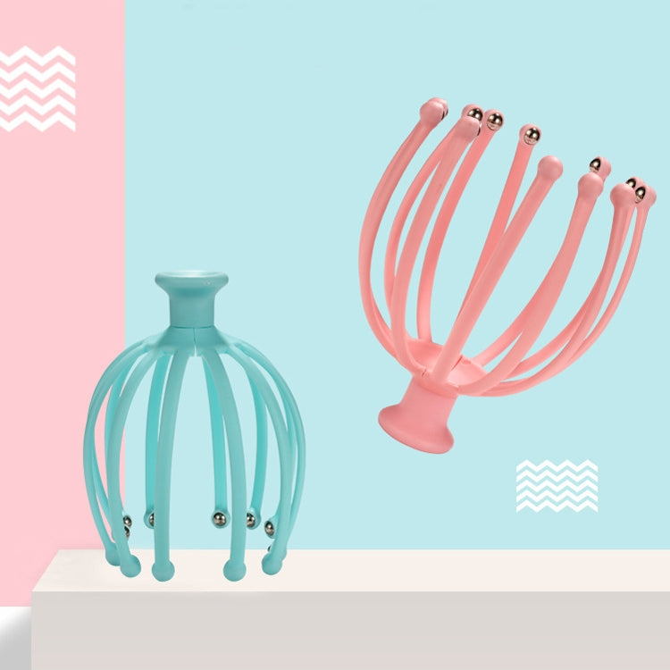 12 Claw Head Massager Octopus Rotating Ball Relaxing Massager