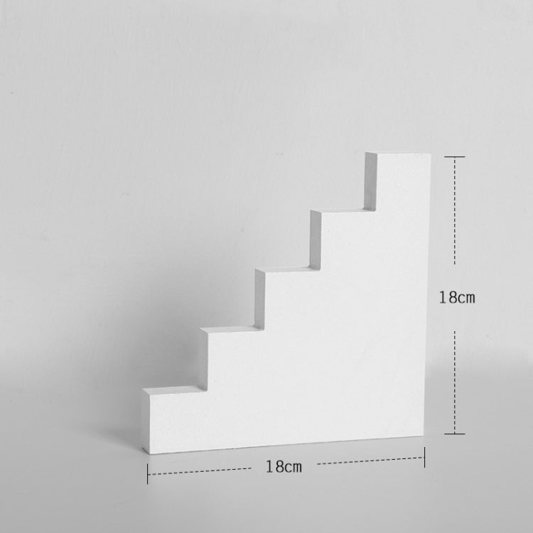 Solid Wood Geometric Polygon Camera Props Creative Photography Ornaments