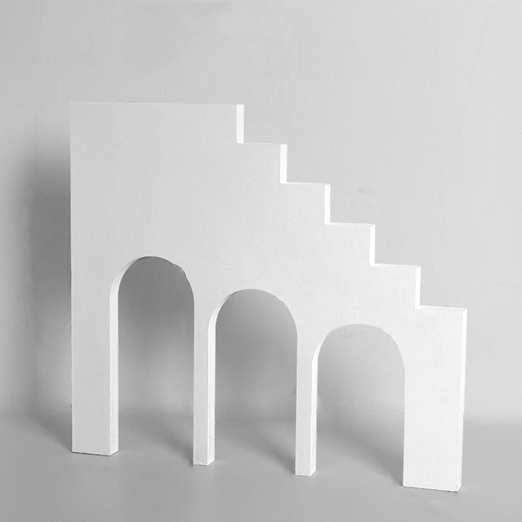 Solid Wood Geometric Polygon Camera Props Creative Photography Ornaments, Flat Ladder, Square Hollow Circle, Dual Circular Rings, Round+Ring, Hollow Square Ring Round, Solid Circulars, 5-layer Combined Ladder, Arch Low Inner Arch, Arch High Inner Arch ...