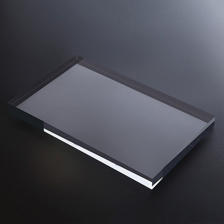 Transparent Acrylic Geometric Photo Props Photography Background Plate Ornaments