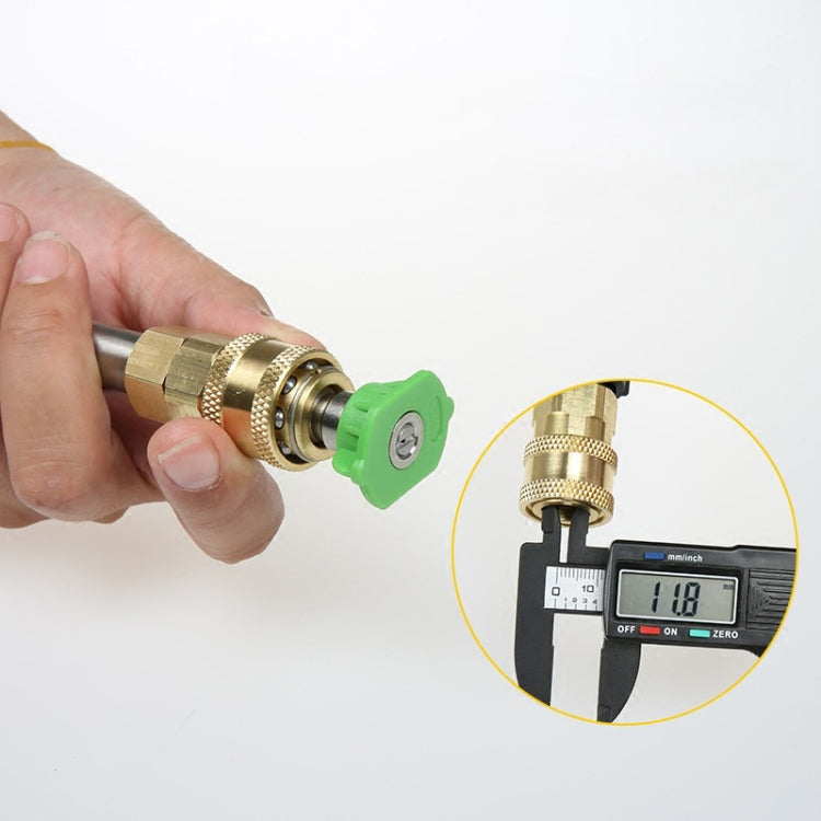 2 PCS High-Pressure Water Sprinklers Live Connection And Quick Plug-In Sockets For Threaded Connection Of Washing Machine Nozzles