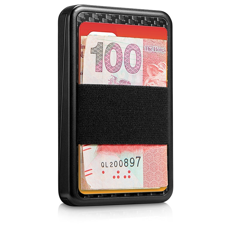 New-Bring  Carbon Fiber Metal Card Holder Male Personality Card Holder Anti-Theft  RFID Ultra-Thin Small Card Box