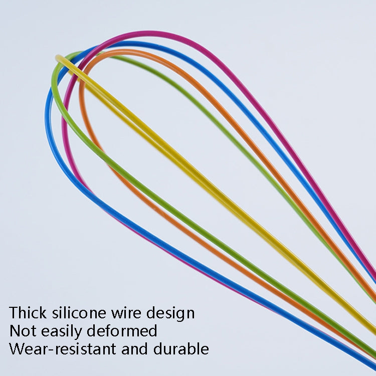 10 PCS Silicone Egg Beater Home Egg Mixer Kitchen Gadgets Cream Baking Tools