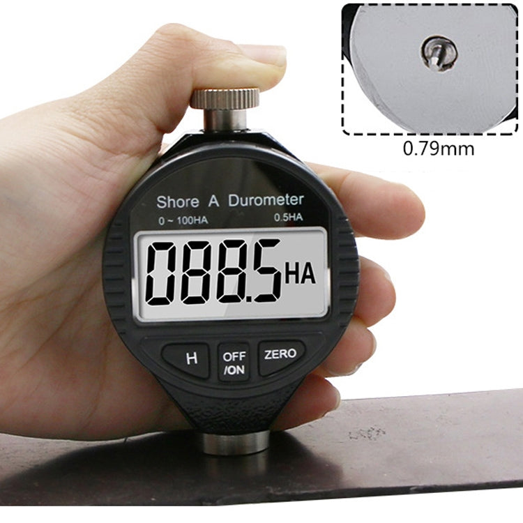 Electronic Digital Display Hard Meter Plastic Rubber Silicone Tire Hardness Meter