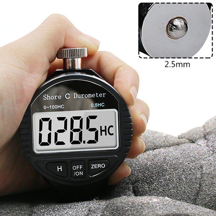 Electronic Digital Display Hard Meter Plastic Rubber Silicone Tire Hardness Meter