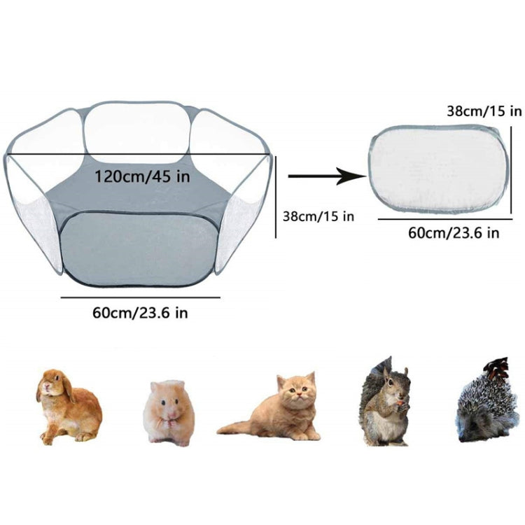 Portable Small Animal Game Fence Folding Outdoor Interior Pet Tent