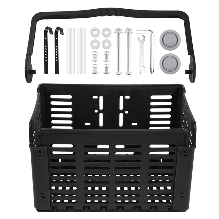 WEST BIKING Bicycle Basket Foldable Quick Release Basket Portable Food Basket