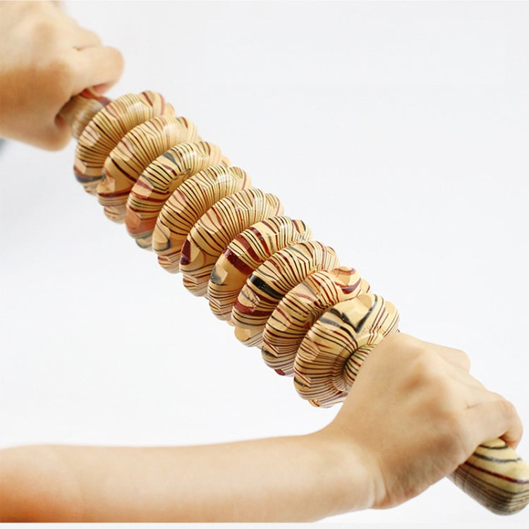 Wooden Abdominal Massager Leg Roller Massager