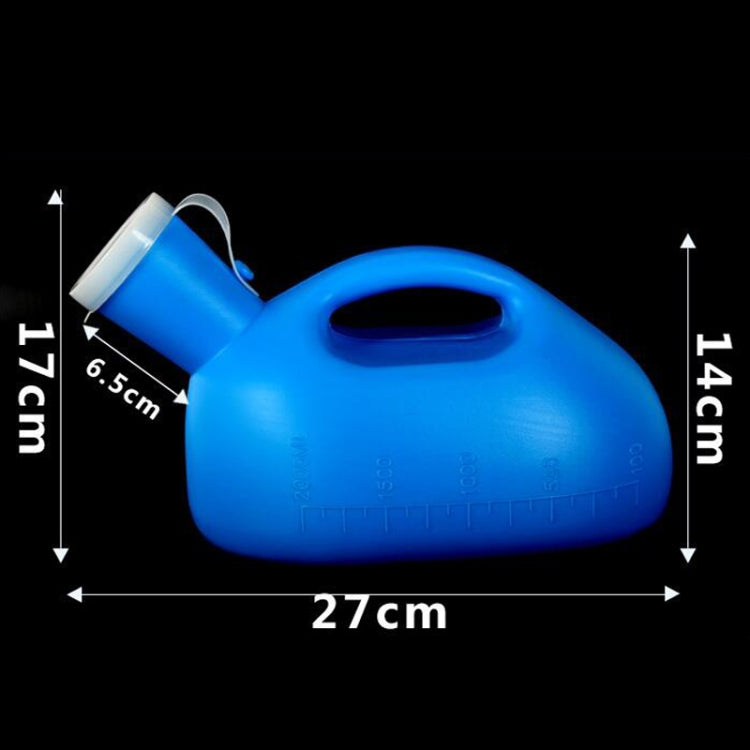 2000ML Travel Potty Baby Child Leakproof Portable Urinal Men with Cover Thickened Elderly Adult Large Capacity Night Pot