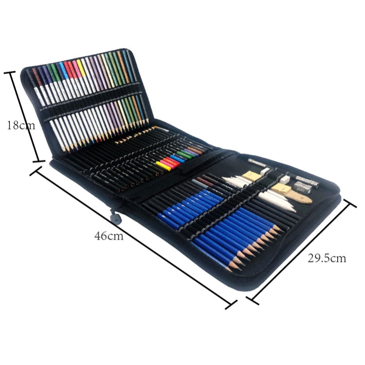 72 in 1 Sketch Pencil Color Lead Set Student Hand-Painted Art Color Pencil