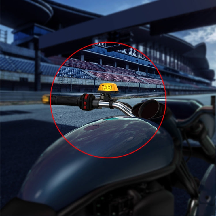 Motorcycle Modified Personality Taxi Motor Light Electric Car Helmet Decorative Warning Light