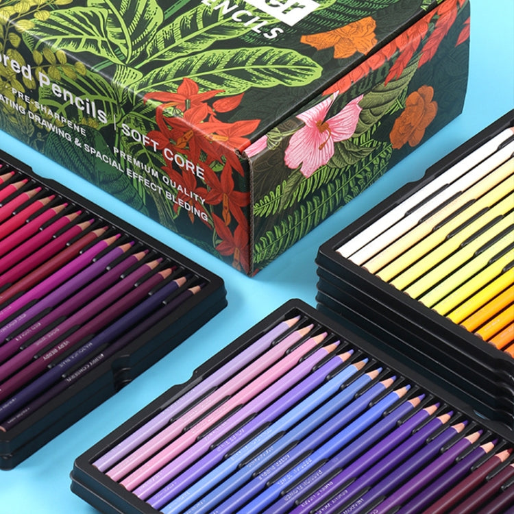 BRUTFUNER 520 Colors Color Lead Set Art Painting Oily Hand-Painted Color Lead