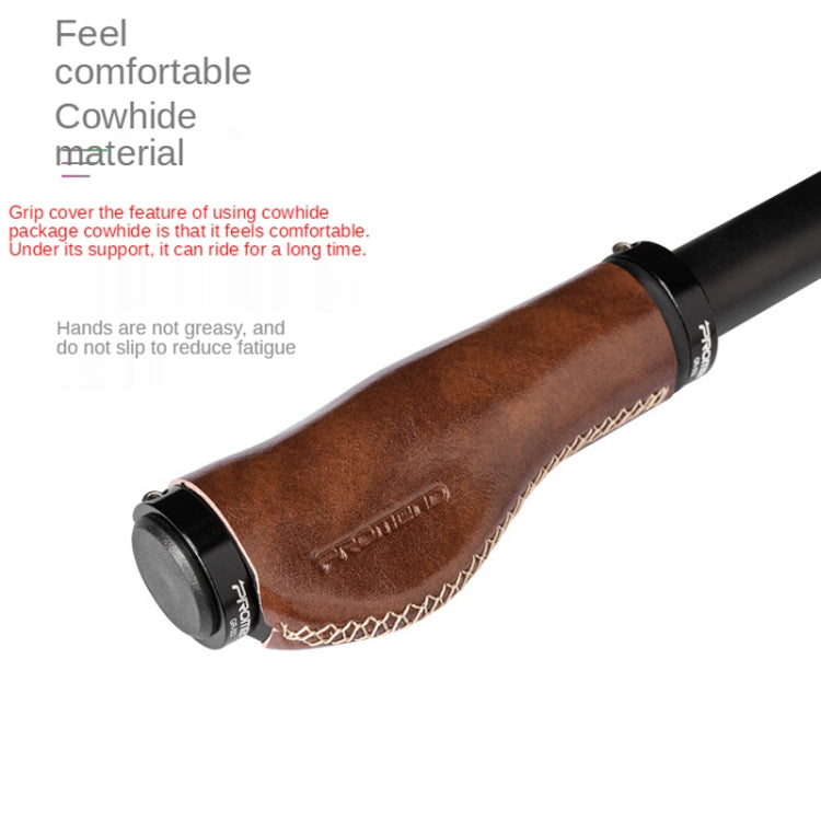 1 Pair PROMEND GR-502H Bicycle Mountain Bike Folding Bike Locking Ergonomic Meat Ball Gloves