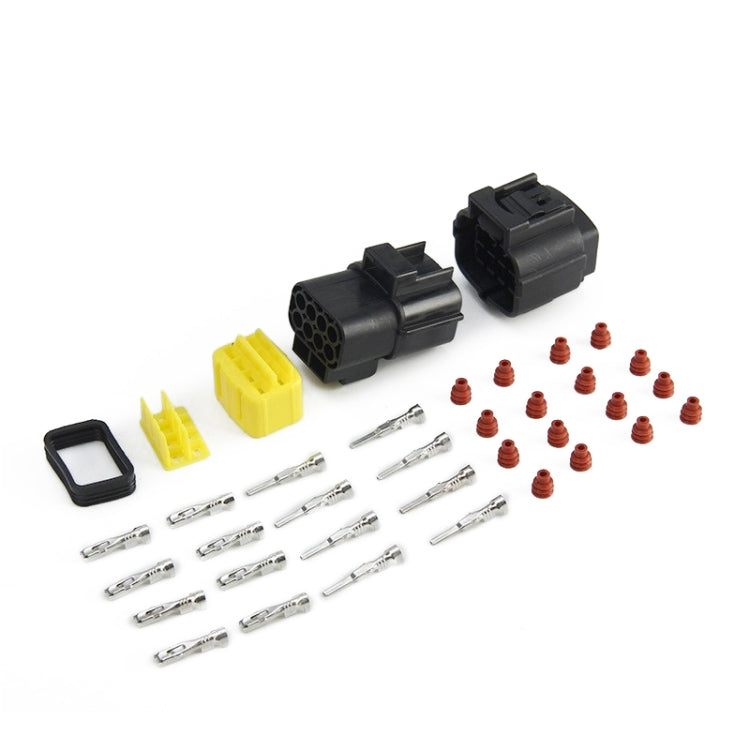 4 Sets  DJ70816Y 8 Holes Automobile Waterproof Plug Connector Automobile Plug-In Oil Pump Wiring Harness Generator Plug Set