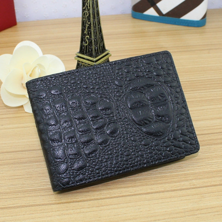 Crocodile Pattern Driver License Cover Universal Driver License Holder Card Slot ID Card Holder