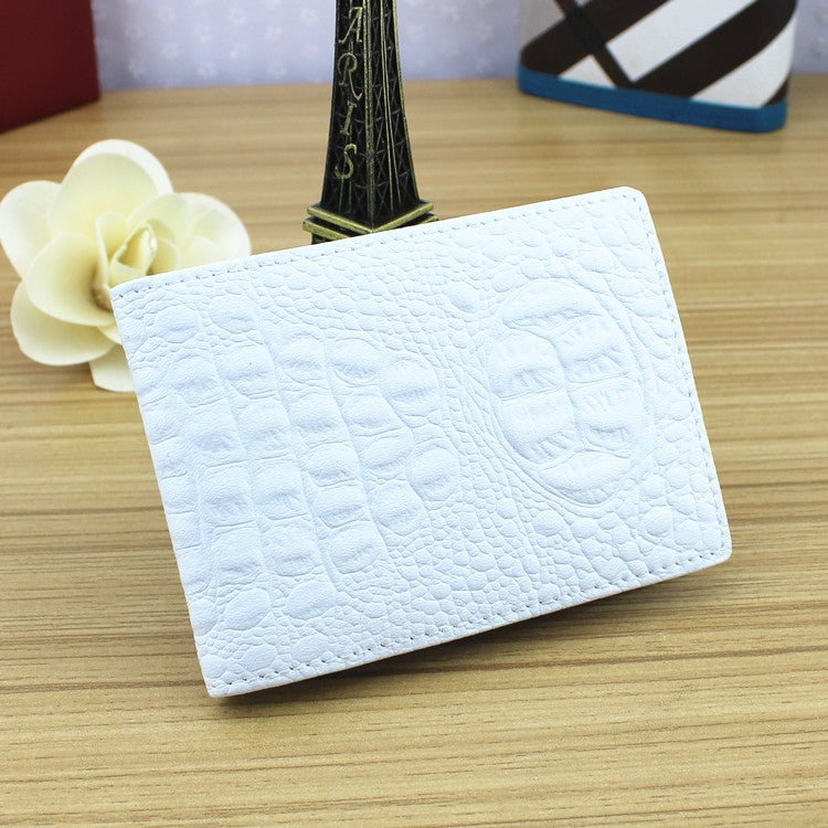 Crocodile Pattern Driver License Cover Universal Driver License Holder Card Slot ID Card Holder