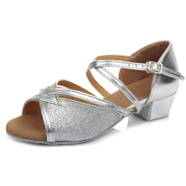 Tango Salsa Latin Low Heel Soft Bottom Dance Shoes for Girls & Women, 36, 37, 38, 40