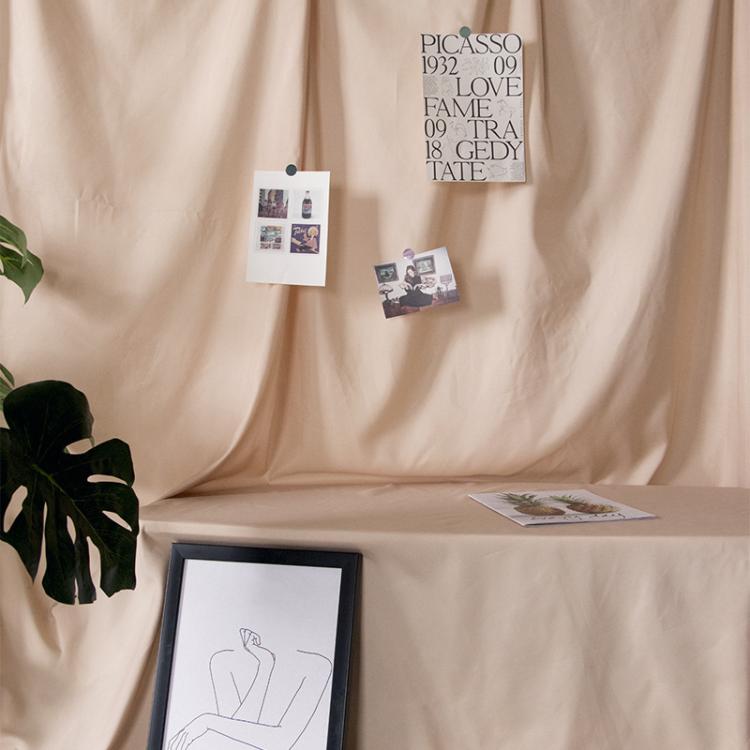 Photo Background Cloth Increased Widened Photography Cloth Live Broadcast Solid Color Cloth, 1 x 2.4m