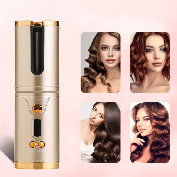 Portable USB Charging Wireless Curler Lazy Automatic Curling Rod