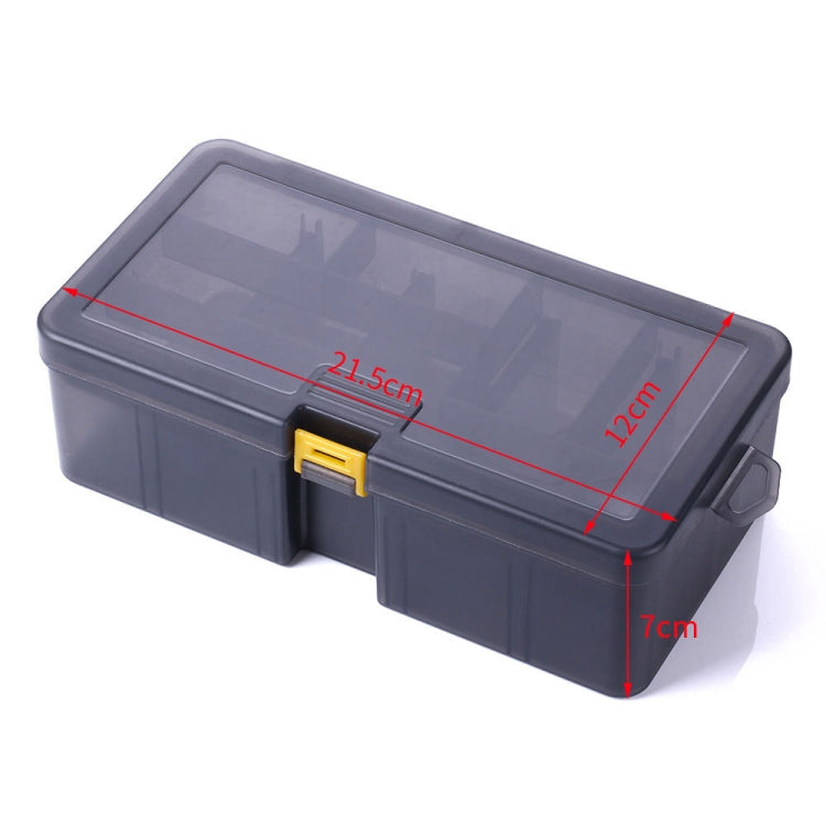HENGJIA qt071-1 Double Layer Storage Box Fishing Gear Multi-Function Box