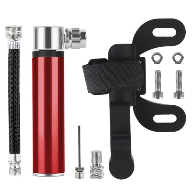 Manual Mini Portable Bicycle Aluminum Alloy Pump Basketball Football Inflatable Cylinder