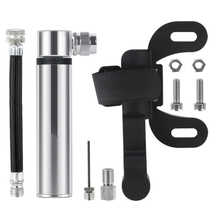 Manual Mini Portable Bicycle Aluminum Alloy Pump Basketball Football Inflatable Cylinder
