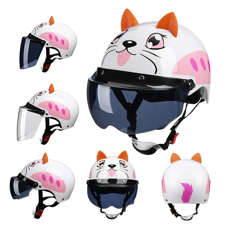 BYB X-866 Adult Electric Motorcycle Helmet Men And Women Universal Hard Hat