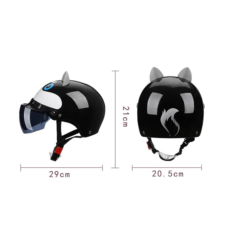 BYB X-866 Adult Electric Motorcycle Helmet Men And Women Universal Hard Hat