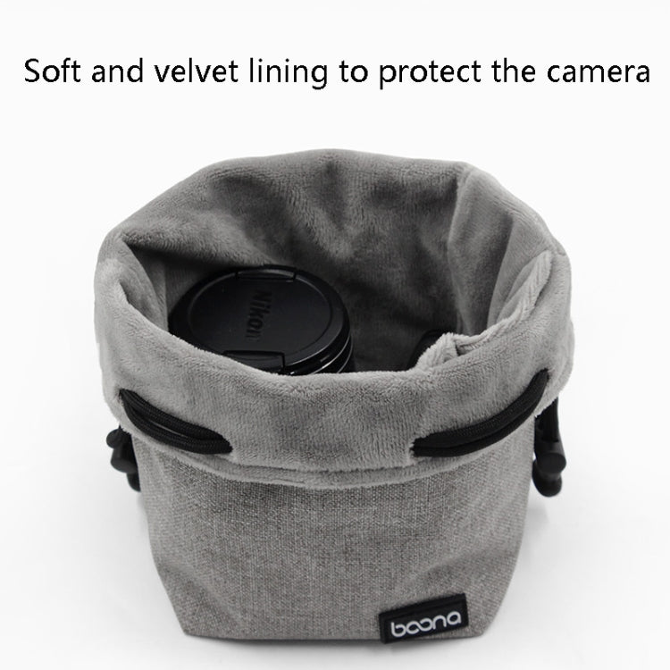 Benna Waterproof SLR Camera Lens Bag  Lens Protective Cover Pouch Bag