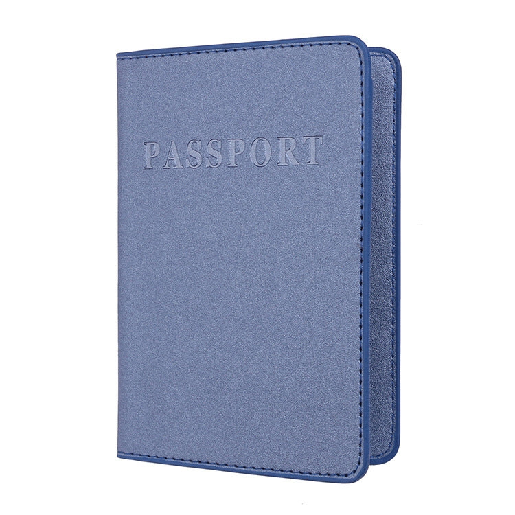 MS101 Frosted PU Multi-Card Passport Holder Travel Abroad Passport Card Holder