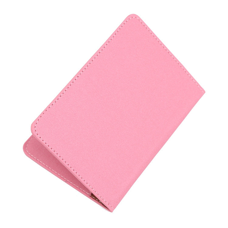 MS101 Frosted PU Multi-Card Passport Holder Travel Abroad Passport Card Holder