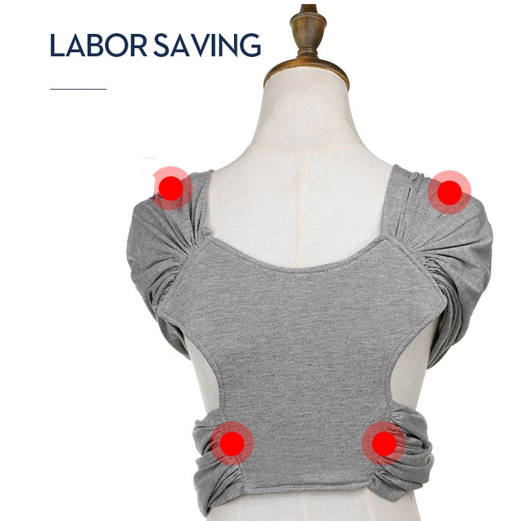 Baby Carrier Double Shoulder Front Holding Baby Carrier Portable Baby X Carrying Bag,Size: