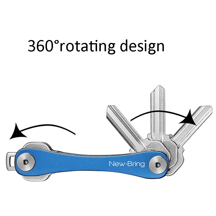 New Bring Mini Keychain Emergency Tool Multifunctional Portable Car Accessories Metal Key Storage Device