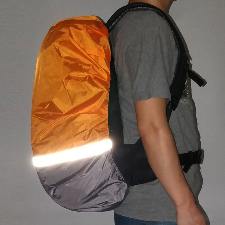 2 PCS Outdoor Mountaineering Color Matching Luminous Backpack Rain Cover